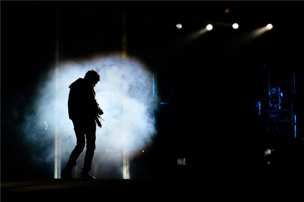 A brit Muse együttes koncertje a VOLT Fesztiválon