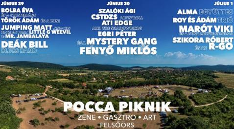 POCCA PIKNIK, Zene, Gasztro, Art fesztivál