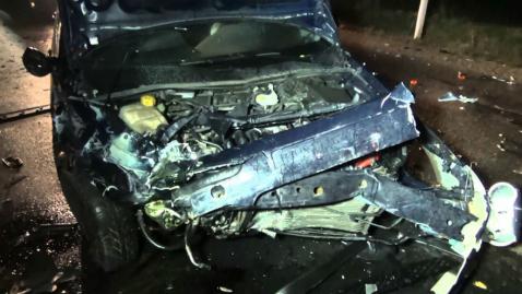 Két személygépkocsi ütközött Szombathely és Sé között, négyen megsérültek