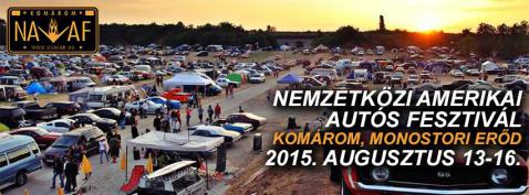 2015-ben újra Nemzetközi Amerikai Autó Fesztivál Komáromban