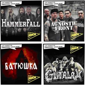 Nem marad el a keddre beígért 4 nemzetközi név: Hammerfall, Agnostic Front, Batushka és Gutalax a Rockmaraton idei fellépõi között