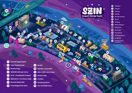Vizualizáld a SZIN térképét